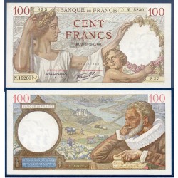 100 Francs Sully Sup 26.09.1940 Billet de la banque de France