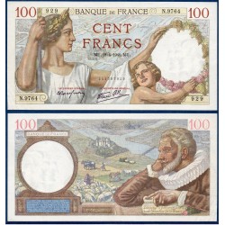 100 Francs Sully Spl 18.4.1940 Billet de la banque de France