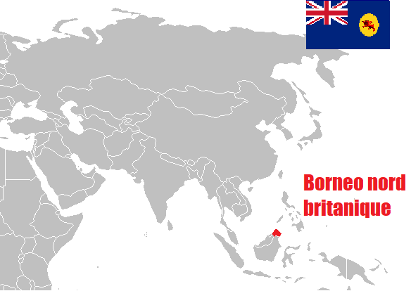 pièces de monnaie de Borneo du nord Britannique de collection