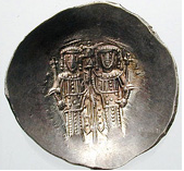 Pièces de Monnaie Byzantine de L'empereur Byzantin Alexis Ange