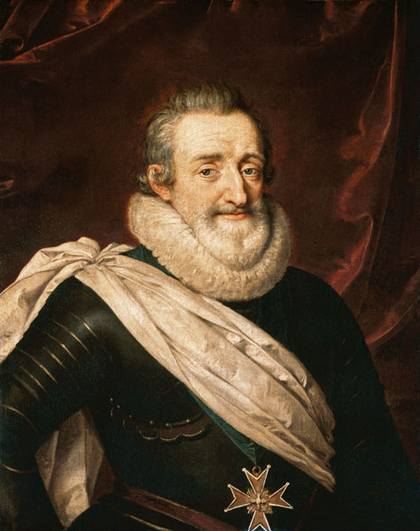 Les pièces de monnaie royales du Roi de France Henri IV