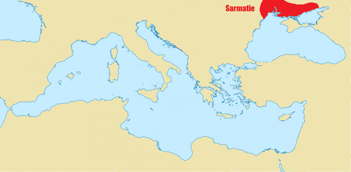 les pieces de monnaie grecques de Sarmatie