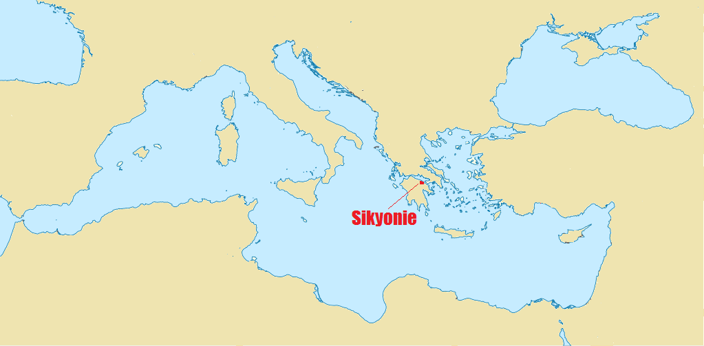 les pieces de monnaie grecques de Sikyonie