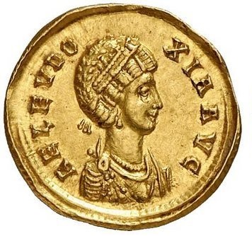 Les pièces de monnaies romaine de l'impératrice Aelia Flacilla