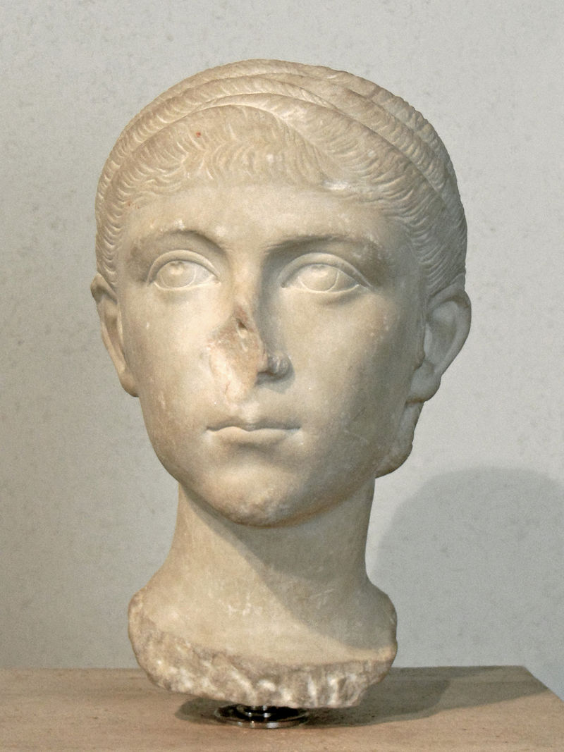 Pièces de Monnaie de l'emperatrice Plautille