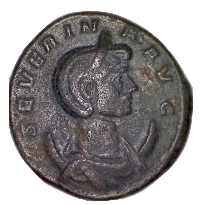 Pièces de Monnaie Romaine de L'impératrice Severine